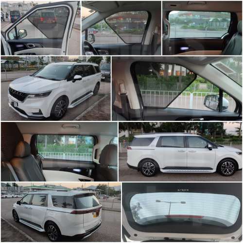 Kia Carnival 全車磁石濾光窗網太陽擋