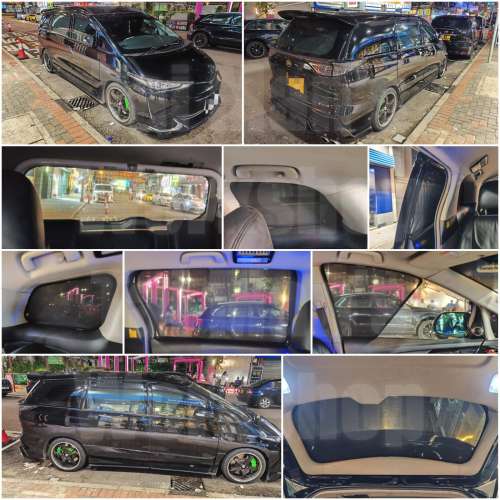 Estima Previa 全車磁石濾光窗網太陽擋