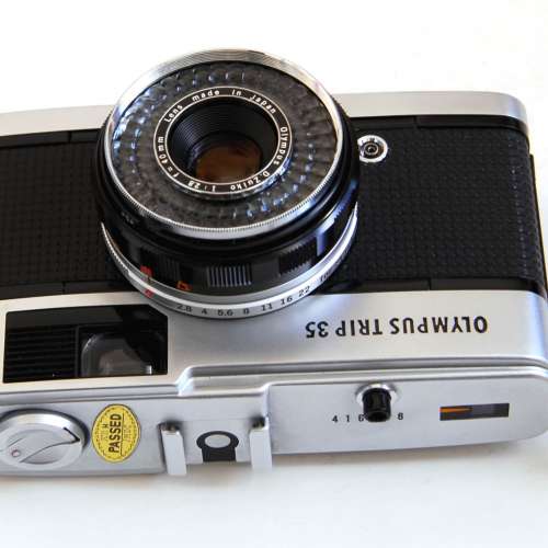 Olympus Trip 35 film camera with D.Zuiko 40mm f2.8 Lens