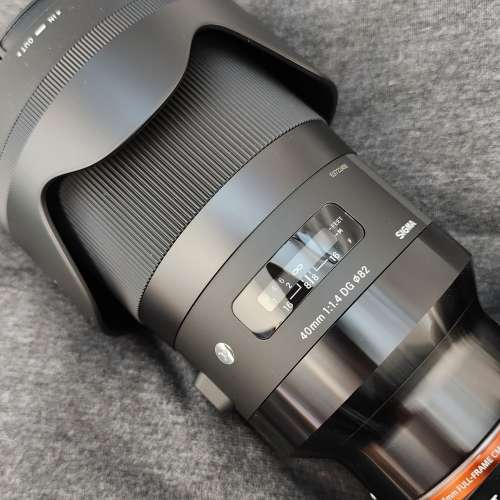 Sigma 40 F1.4 Sony E mount