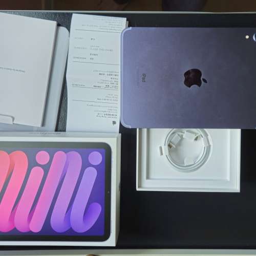 Ipad mini 6, 5g,紫色. 256gb
