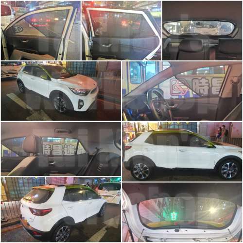 Kia Stonic 全車磁石濾光窗網太陽擋