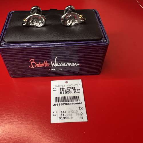 Babette Wasserman Cuff links 袖口鈕（全新）