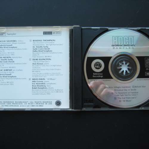 HDCD Sampler CD 美版