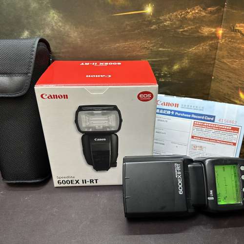 Canon speedlite 600EX II RT 二手或全新閃光燈, 攝影產品