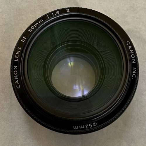 Canon EF50mm f/1.8 II 全套有盒行貨連 UV保護鏡片