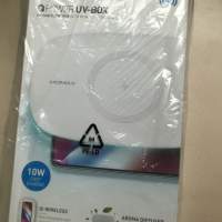 100% 全新 Momax Q.Power UV-Box 無線充電紫外光消毒盒 (白色)