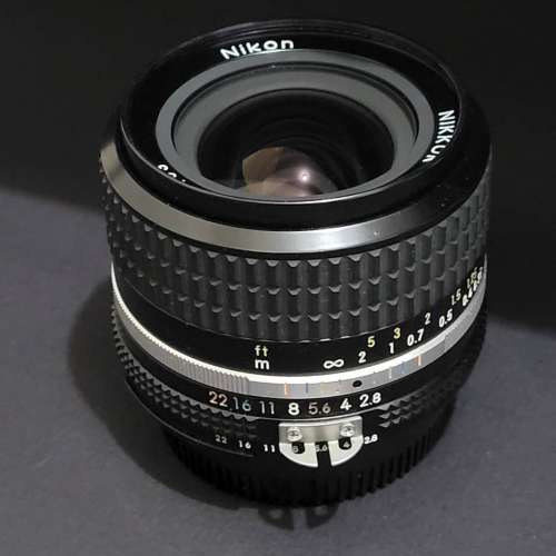 Nikon Nikkor 24mm f2.8 ais 極新淨