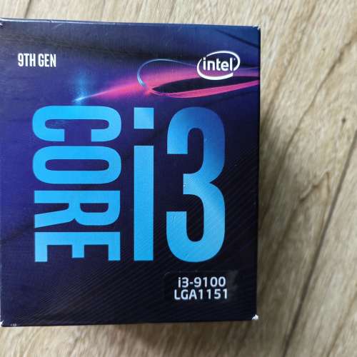 Intel I3 9100 CPU 有保養 - 二手或全新CPU, 電腦 - DCFever.com