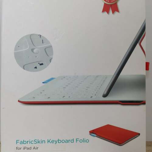 Logitech FabricSkin Keyboard Folio 羅技-適用於 Apple iPad Air 1st generation (...