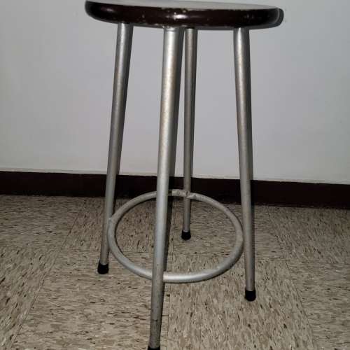 1980 年時代 實木 圓形 高櫈 椅 x 1 上門自取 道具 美術指導 Self Pick Up Year 19...