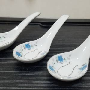 ***3件一套價 1990 年時代 陶瓷匙羹勺子 餐具 Year 1990's Ceramic Spoon Spoons K...