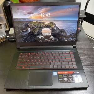 [電競] MSI Gaming GF63 Thin 9SC (GTX 1650 / 9代6核i7 / 15.6"全高清 / Win 11 / ...