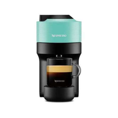 [全新] Nespresso Vertuo Pop 咖啡機, 薄荷綠 Vertuo Pop Coffee Machine, Aqua Mint