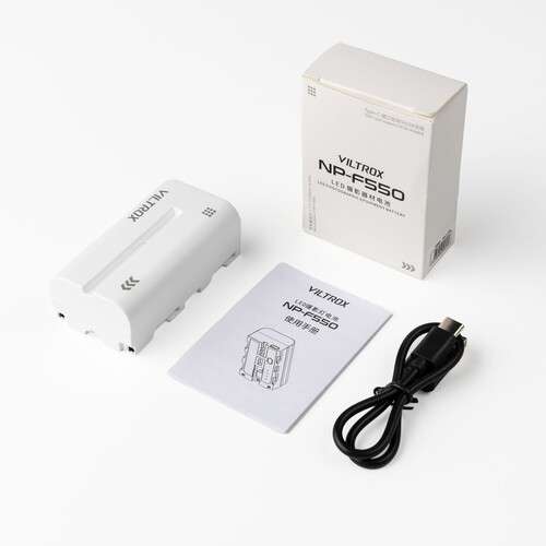 Viltrox L-Series NP-F550 / NP-570 Lithium-Ion Battery With USB Charger