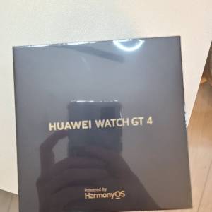 華為智能手錶 Huawei Watch GT4 46mm 曜石黑 全新 未拆袋未拆盒