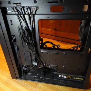 CoolerMaster 機箱 連Antec NX550 火牛 強化玻璃 側透