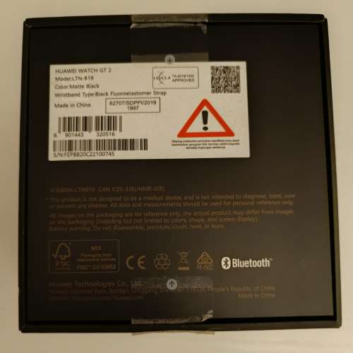 華為 Huawei Watch gt 2 46mm 黑色 全套有盒