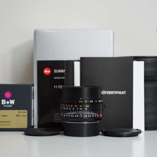 [FS] *** Leica Summilux-M 35mm F1.4 ASPH FLE II Lens - Black 黑色 (11726) ***