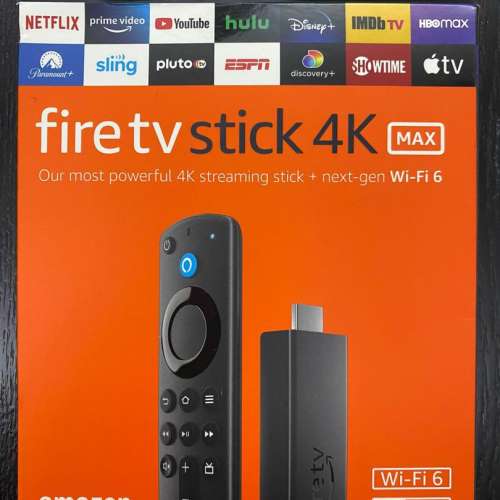 Amazon Fire TV Stick 4K Max Netflix Disney+ Plus Apple google android 港人話...