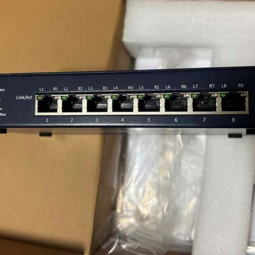 TP-Link 2.5Gbps Multi-Giga 8-Port Network Switch 網絡交換機 TL-SH1008