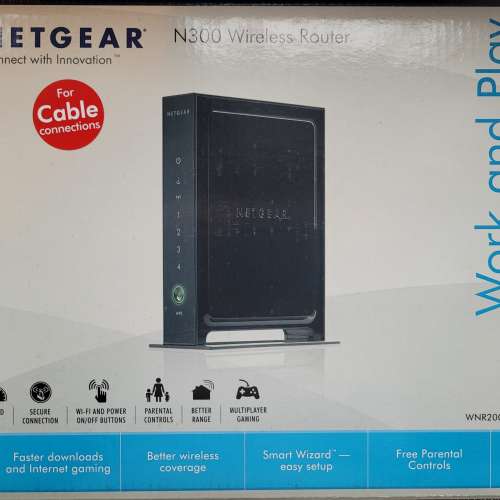 路由器 NETGEAR N300 Wireless Router (WNR2000)