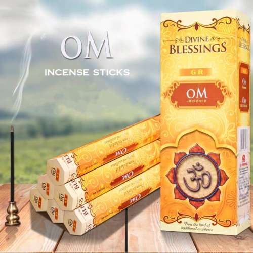 ♨️靈性提升線香套裝♨️七輪 OM 冥想 印度手工線香 $50三盒包郵