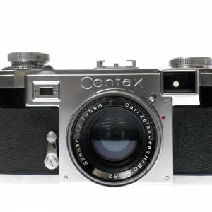 Zeiss Ikon Contax IIa Rangefinder 35mm Film Camera 50mm f/2 Lens