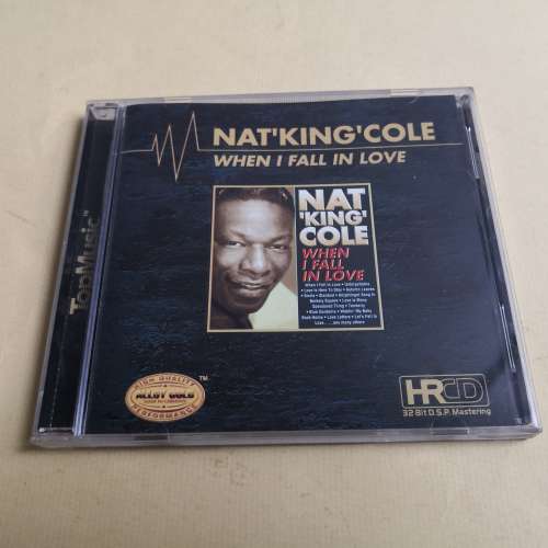 NAT KING COLE WHEN I FALL IN LOVE 24K金碟