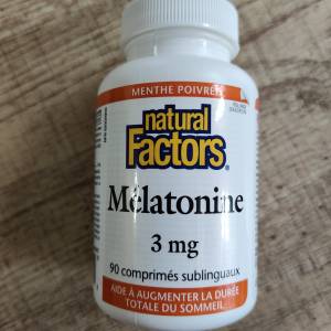 Melatonin 褪黑激素 3mg （90粒）