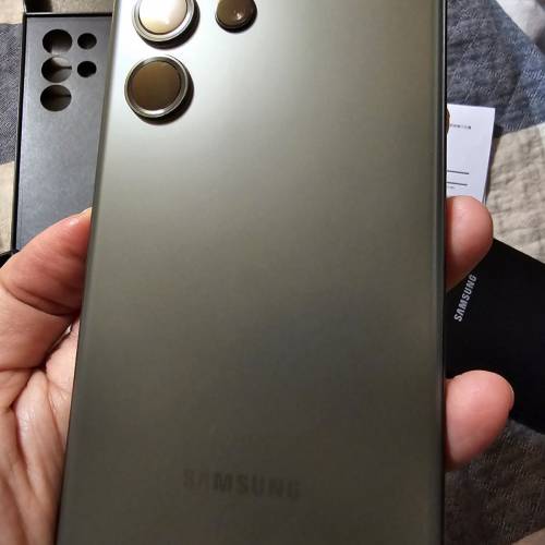 SAMSUNG S23ultra 256GB (綠色，行貨有保養連盒配件）