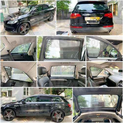 Audi Q7 全車濾光窗網太陽擋