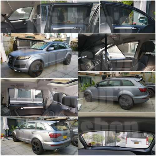 Audi Q7 全車濾光窗網太陽擋