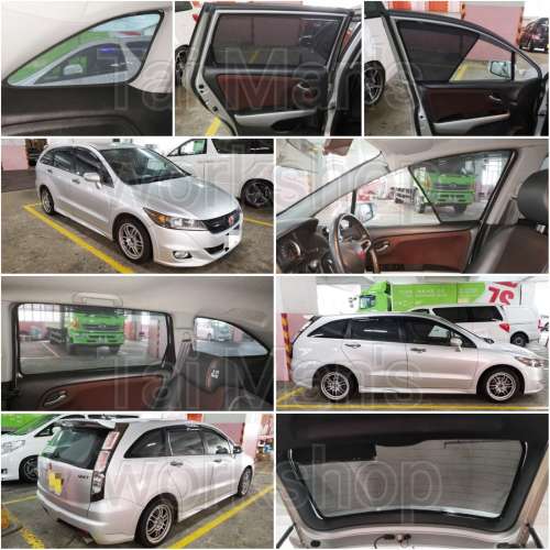 本田 Stream RN6 RN8 全車磁石濾光窗網太陽擋