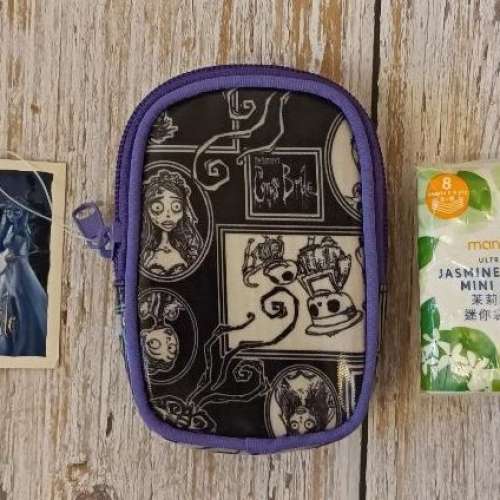 全新 怪誕屍新娘 袋仔 收納袋 Corpse Bride Small Pouch