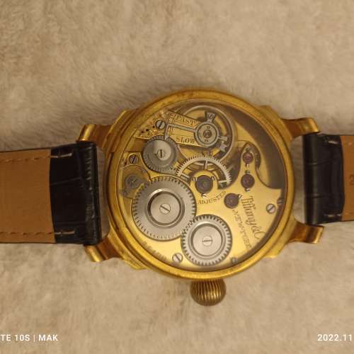 Tiffany & co NEW YORK 手上鍊古董手錶