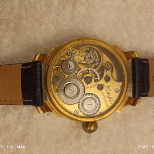 Tiffany & co NEW YORK 手上鍊古董手錶