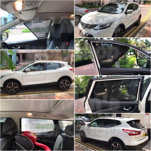 Nissan Qashqai 全車濾光窗網太陽擋