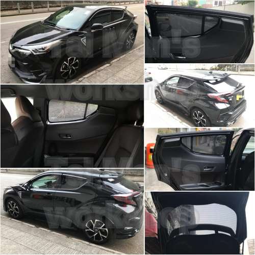 CHR全車磁石濾光窗網太陽擋