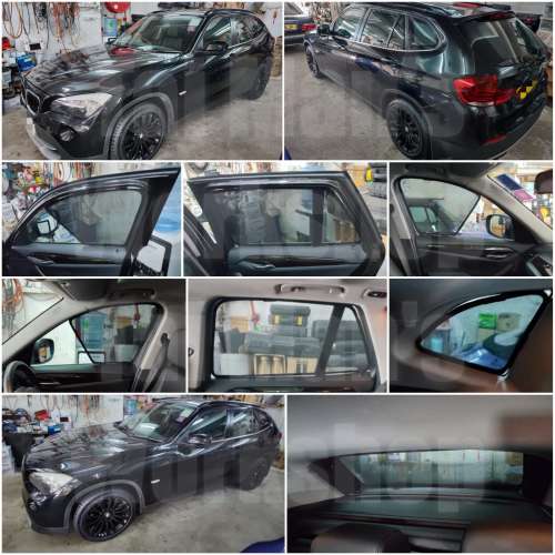 BMW X1 全車濾光窗網太陽擋