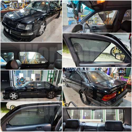 Lexus LS400 LS430 LS460 全車濾光窗網太陽擋