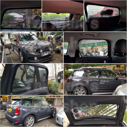 Minicooper R60 F60 Countryman 全車磁石濾光窗網太陽擋