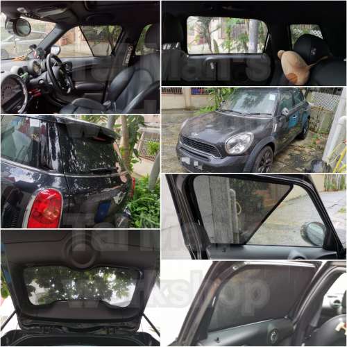 Minicooper R60 F60 Countryman 全車磁石濾光窗網太陽擋