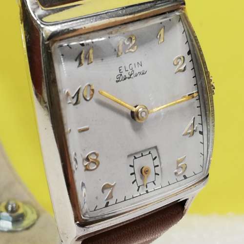 中古Elgin 機械上鏈腕錶