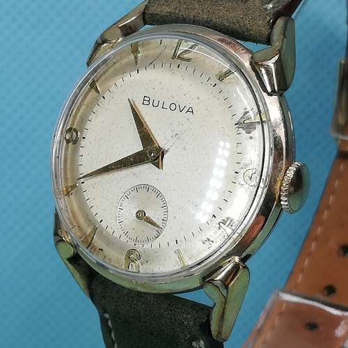 Vintage Bulova hand-winding GP/鋼 機械上鏈錶