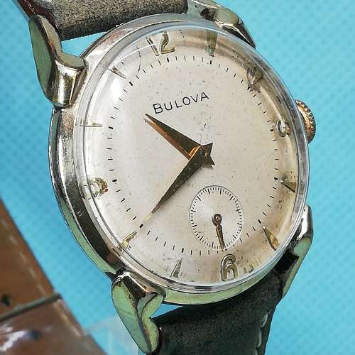 Vintage Bulova hand-winding GP/鋼 機械上鏈錶