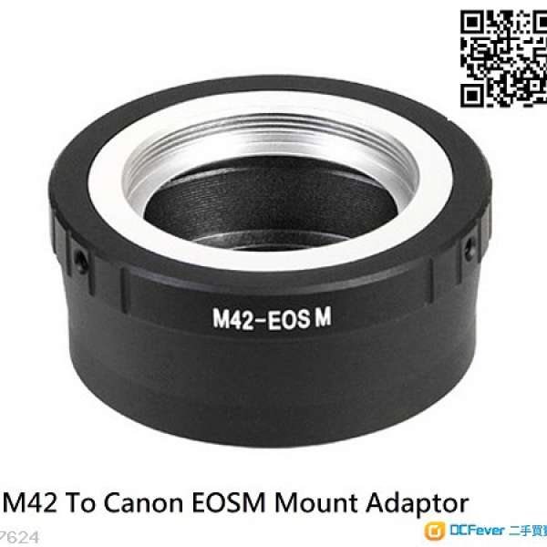 M42 Screw SLR LensTo Canon Eos M Mount Adaptor (金屬接環)