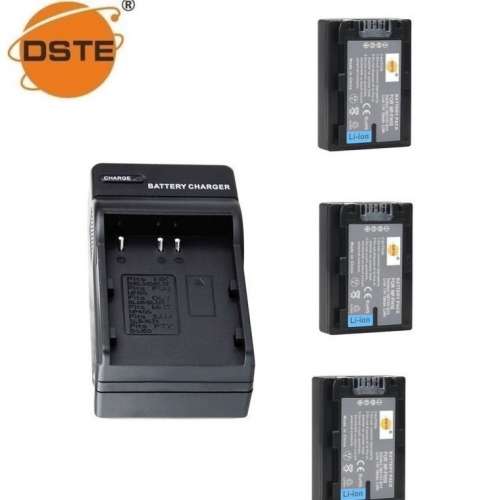 DSTE NP-FH50 H-Series Lithium-Ion Battery With AC Charger 鋰電池連充電機 7.4V...