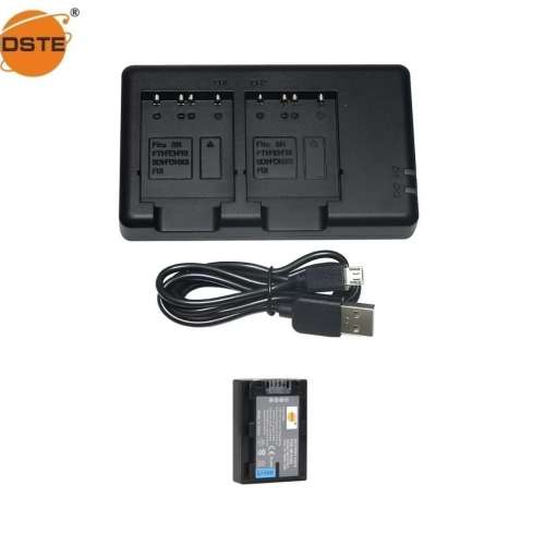 DSTE NP-FH50 H-Series Lithium-Ion Battery With USB Charger 代用鋰電池連充電機