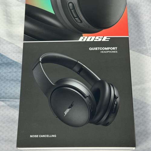 全新Bose QuietComfort耳機 黑色